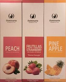 Incensi Iluminarte 90 Bastoncini Pesca Fragola Ana