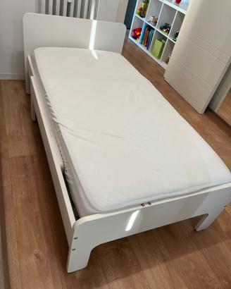 Letto allungabile IKEA SLÄKT + materasso NUOVO