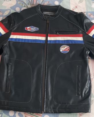 WAMPUM GIUBBOTTO SPORTIVO UOMO ECOPELLE IMBOTTITO