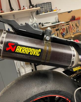 Scarico akrapovic omologato yamaha r1 09/14