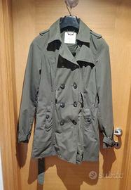 Trench Alcott verde militare, tg. M, donna