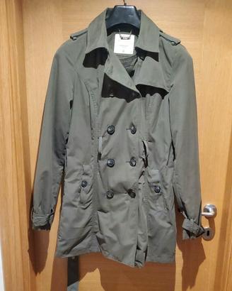 Trench Alcott verde militare, tg. M, donna