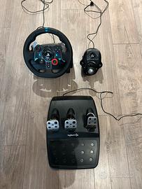 Logitech G29 + Cambio Manuale ( Ps5/Ps4/Pc)