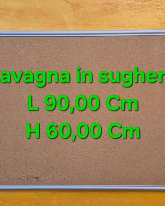 Lavagna in sughero