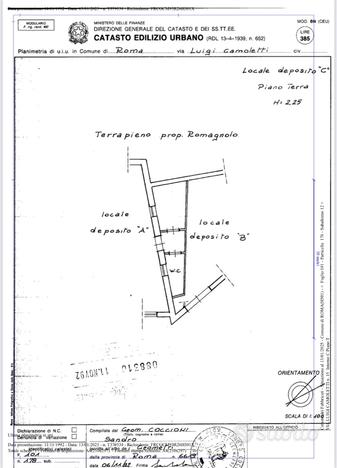 Magazzino di 40 mq con bagno