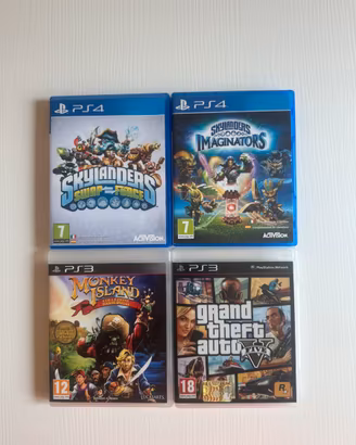 giochi ps3 e ps4