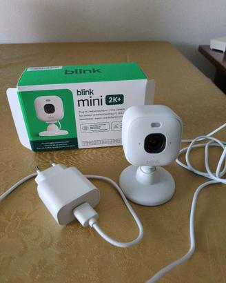 camera Blink mini 2k+  con funzione  allarmi
