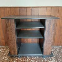 TAVOLINO PORTA TELEVISIONE vintage, con rotelle