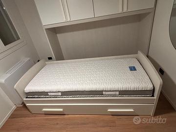 Letto  doppio estraibile vihals ikea