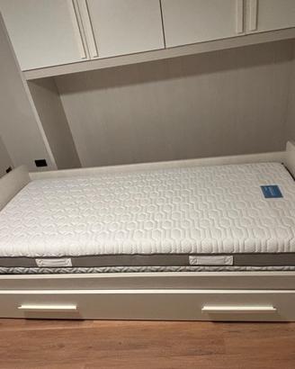 Letto  doppio estraibile vihals ikea