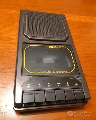 Registratore audio cassette portatile