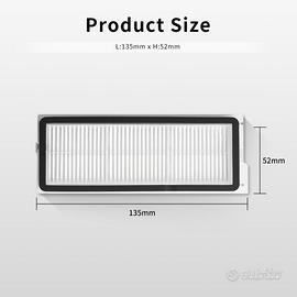 4 Filtri HEPA Robor Roborock Q Revo