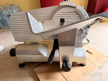 Affettatrice elettrica professionale in alluminio