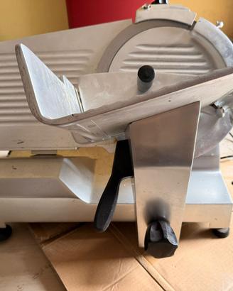 Affettatrice elettrica professionale in alluminio