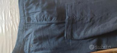 pantaloni uomo Savana tg.54 blù 
