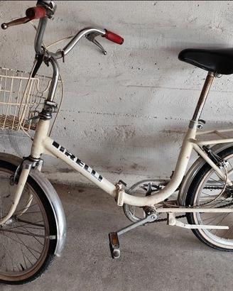 Bici pieghevole vintage anni '70 tipo Graziella 20
