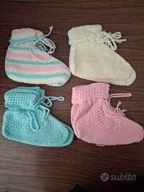 4 PAIA CALZE DONNA LANA SCALDA PIEDI LAVORO ARTIGI