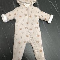 Tutina da neve neonato non impermeabile 