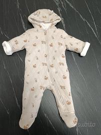 Tutina da neve neonato non impermeabile 