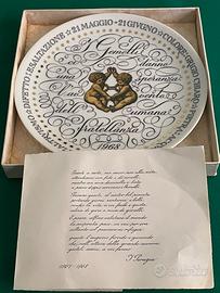PIERO FORNASETTI PIATTO SEGNI ZODIACALI