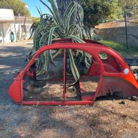Scocca Citroen 2cv 4 del 1977 da ripristinare