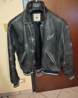 giubbotto in pelle diesel originale 