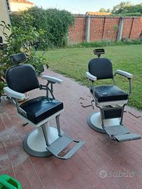 Poltrone da barbiere anni 50
