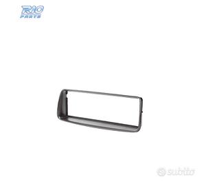 CORNICE NERA AUTORADIO 1-DIN PER PEUGEOT 206 98-07