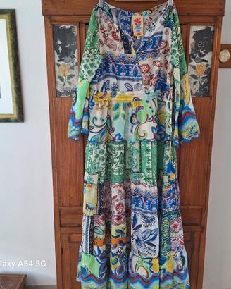 vestito  in seta 