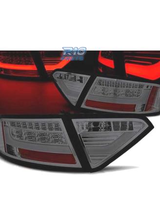 FANALI A LED BAR AHUMATI PER AUDI A5 07-11