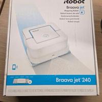 Robot lavapavimenti iRobot Braava Jet 240 + panni