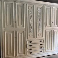 Armadio camera matrimoniale in legno massello