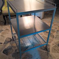 Tavolo / Carrello cucina Ikea  in acciaio 