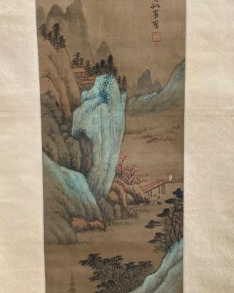 Dipinto cinese a scorrimento -Shan Shui