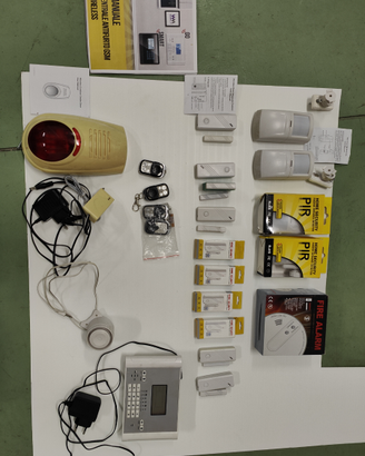 Antifurto wireless con GSM