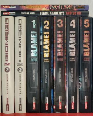 Tsutomu Nihei manga vari serie complete