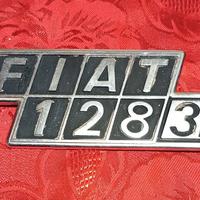 scritta "Fiat 128 3 P" 