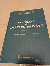 libri manuale di diritto privato 