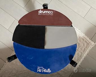 Pad allenamento 12" batteria con 4 suoni diversi