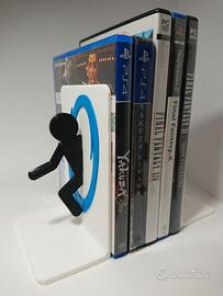 Portal bookend ps4 ps5 xbox games stand