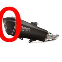 Coppetta carbonio scarico Akrapovic X-Max 400 (201