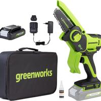 Greenworks G40PSF Sega ad Asta a Batteria, Lunghez