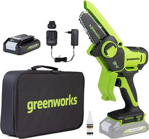 Greenworks G40PSF Sega ad Asta a Batteria, Lunghez
