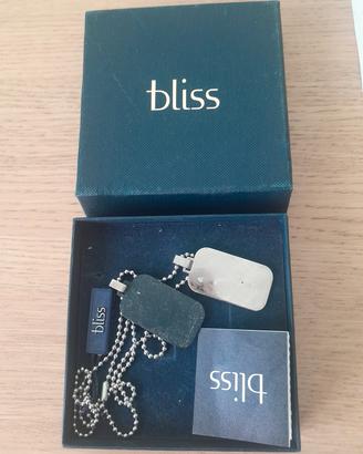 Catenina Bliss con targhetta personalizzabile