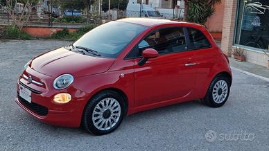 Fiat 500 1.0 Hybrid Red