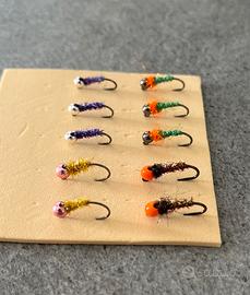 Set esche per la pesca a mosca