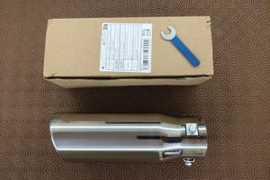 Terminale di scarico auto inox universale