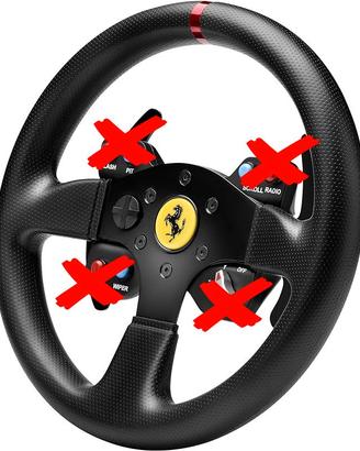 Thrustmaster Ferrari Gte F458 Volante solo corona