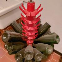 Scolabottiglie comprese 90 bottiglie