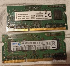Ram Sodimm DDR3 per Notebook